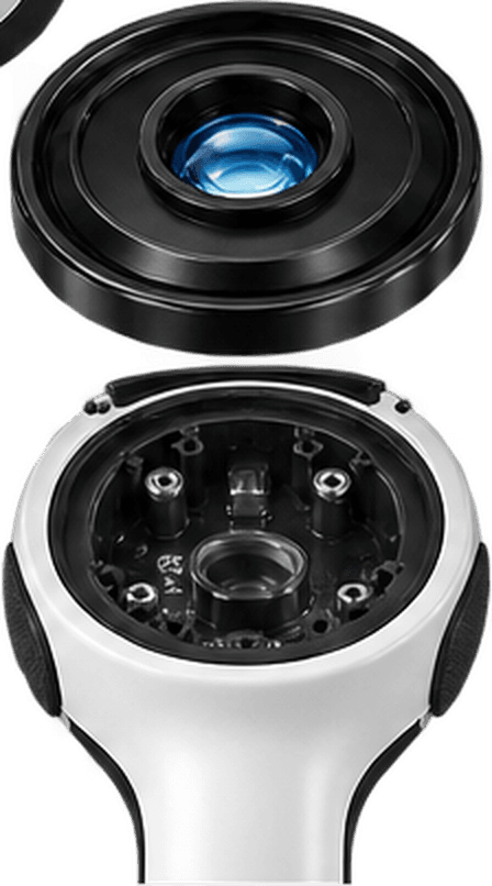Testa ottica MP SCAN aperta
